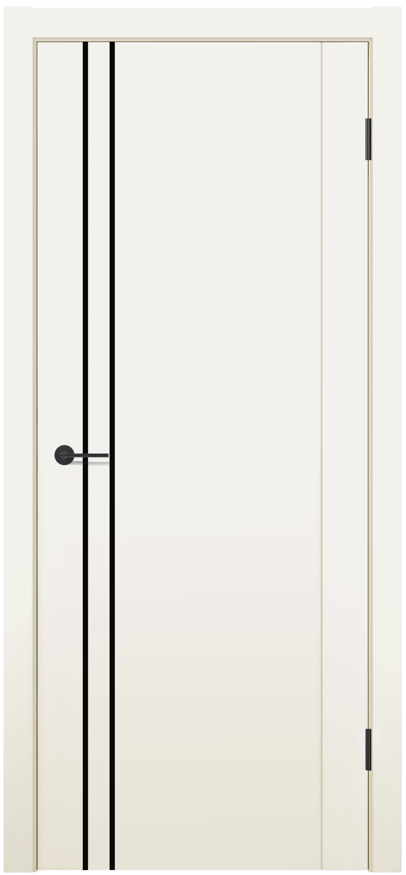 MX 5 ДГ Ваниль полипропилен Молдинг Черный