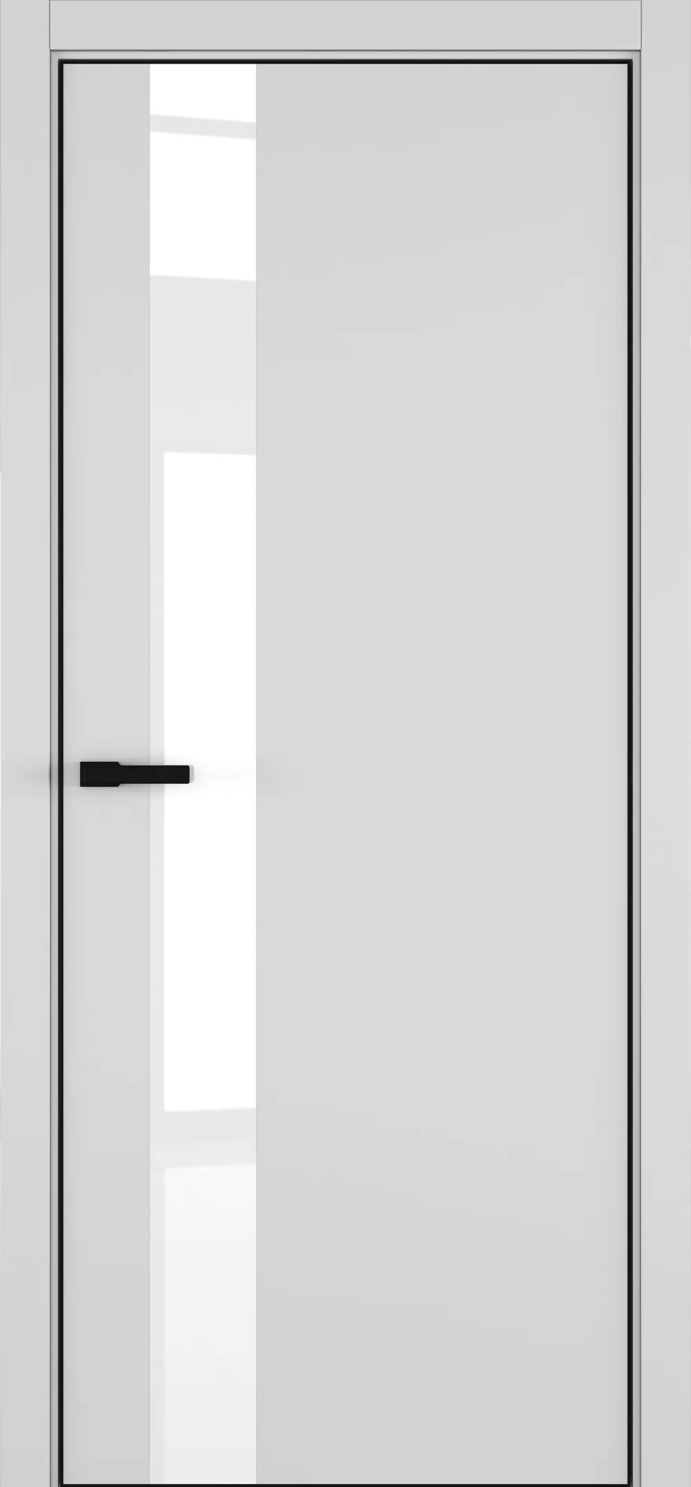 H3 ДО ART Lite White Pure Светло-серая эмаль ALU Черная с 4-х