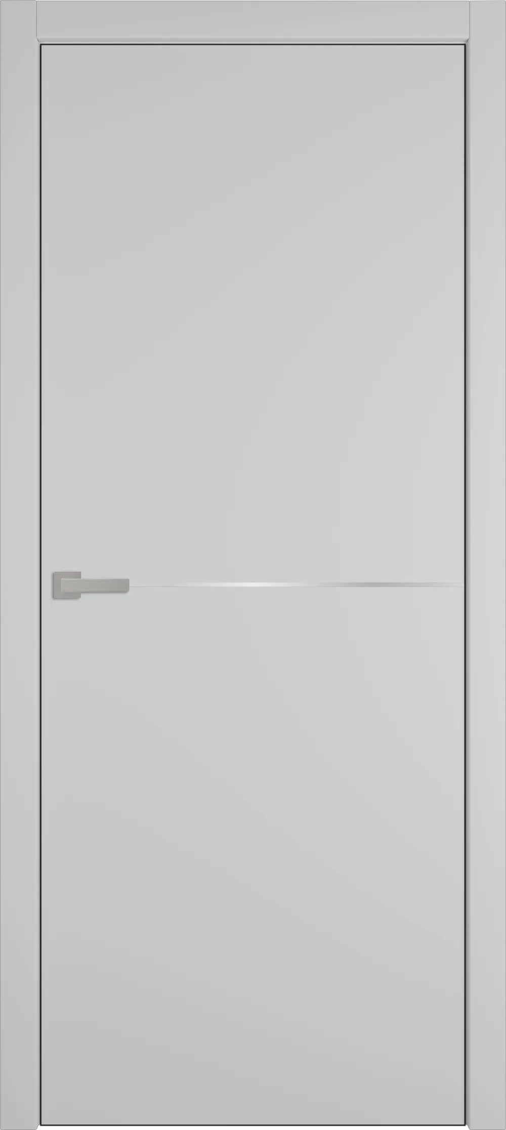 Basic 1 Emalex Steel ABS Black Молдинг Серебро