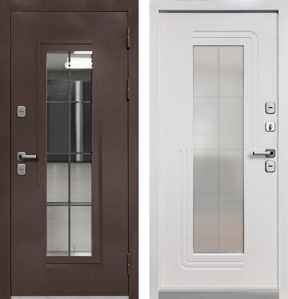 Luxor Termo 7 Шоколад букле - Эмалит белый