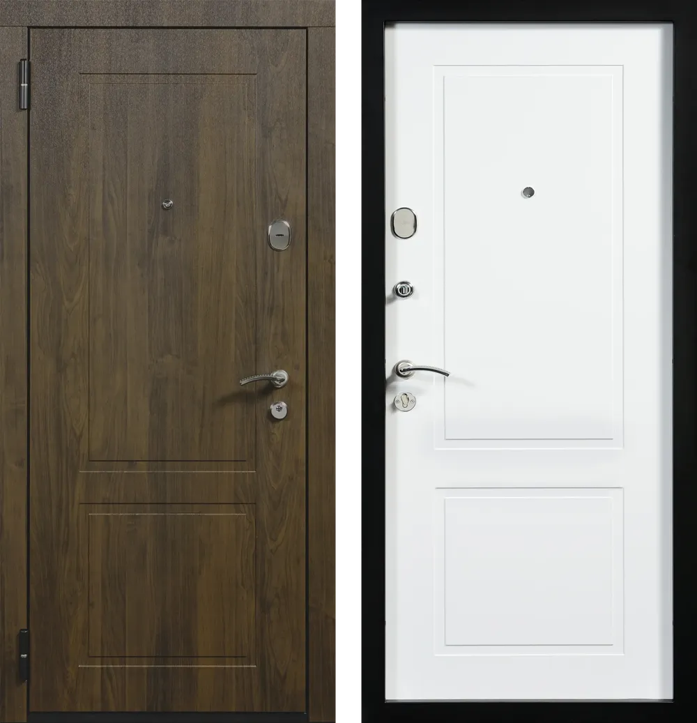 Бавария ЮП-2 Орех тёмный - ЮП-2 ZB Белый