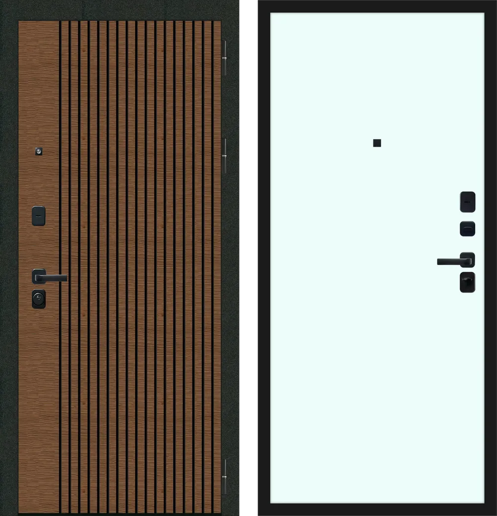 M106 ФЛ-103 Дуб кантри темный - ФЛ Velluto Bianco AG 700