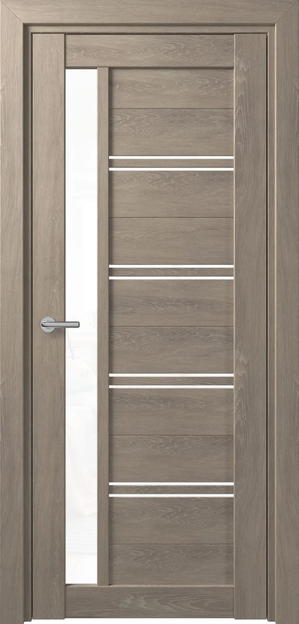 D19 DEFORM ДО белый лак Дуб шале седой