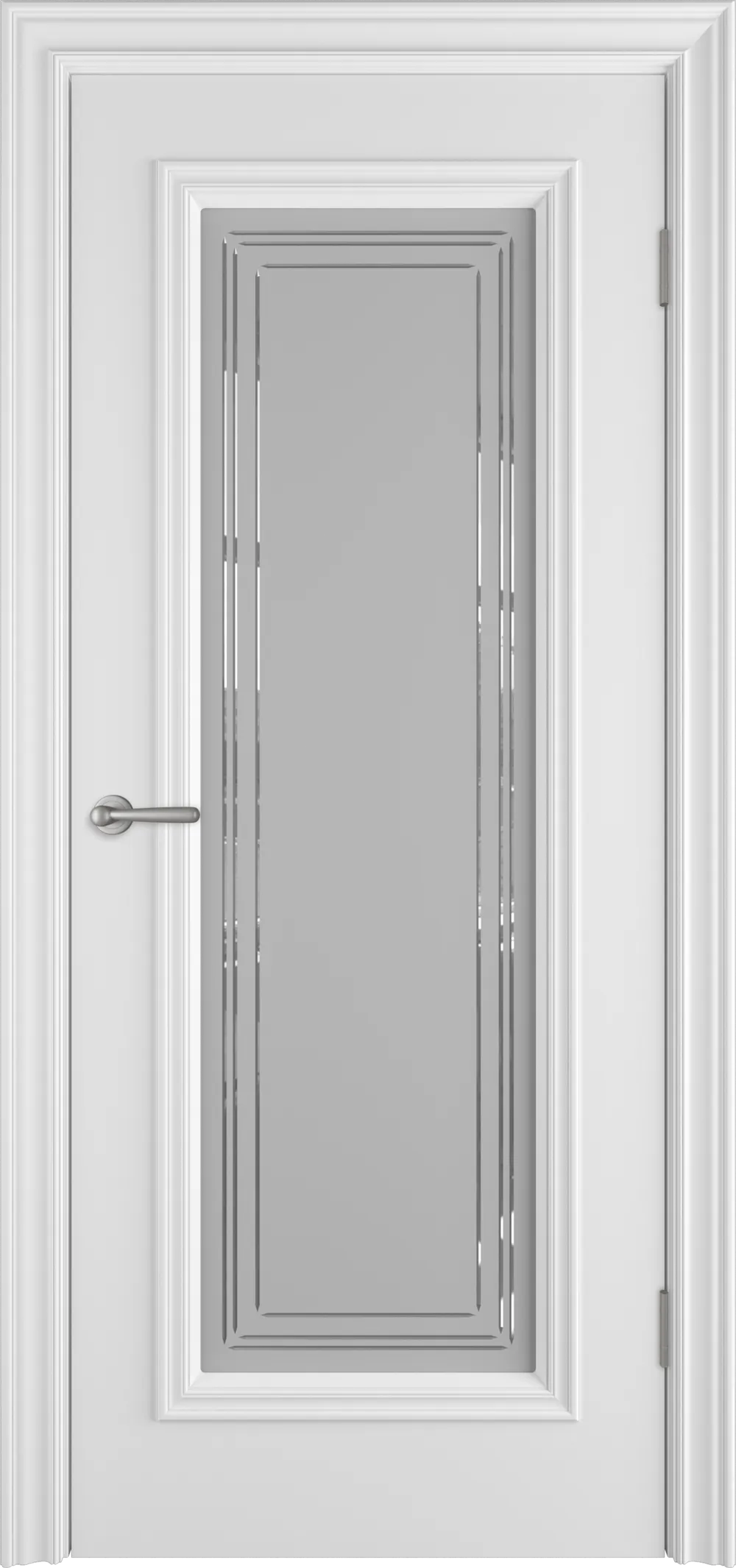 Antique Luxe 1 ДО Crystal Cloud Белая эмаль