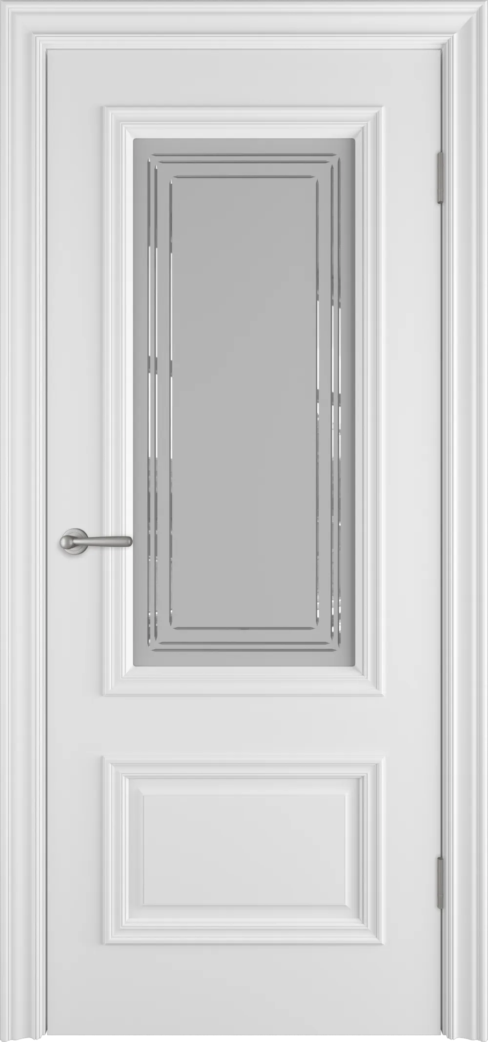Antique Luxe 2 ДО Crystal Cloud Белая эмаль