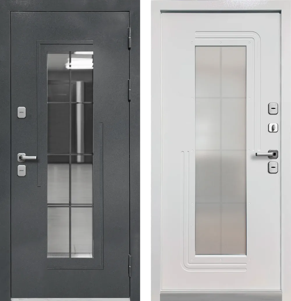 Luxor Termo 7 Букле графит - Эмалит белый