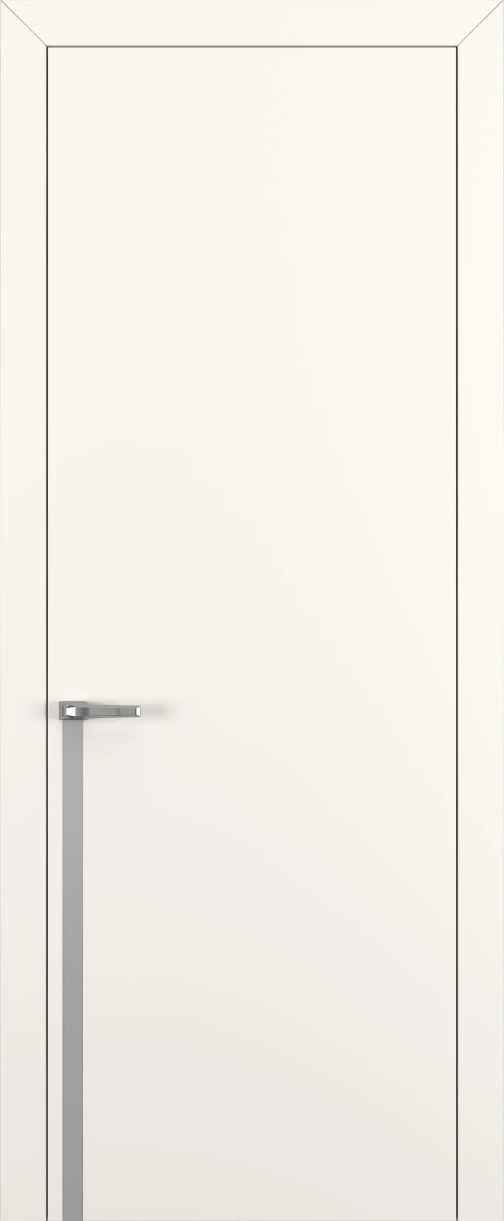 Квалитет К21 Молочный матовый ABS молдинг серебро (Mh)