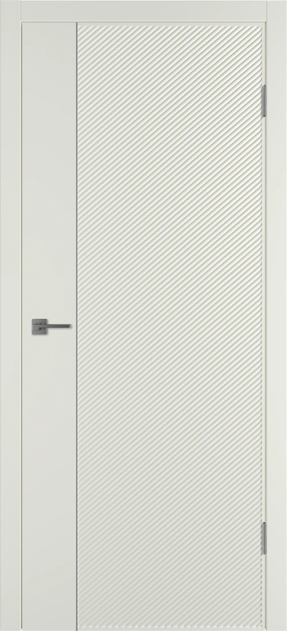 Linea DR1 ДГ Магнолия эмаль Молдинг Серебро