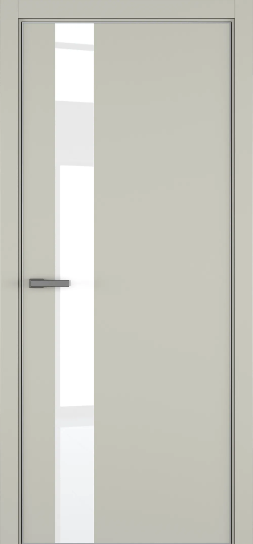 H3 ДО ART Lite White Pure RAL 7044 ALU Серая с 4-х