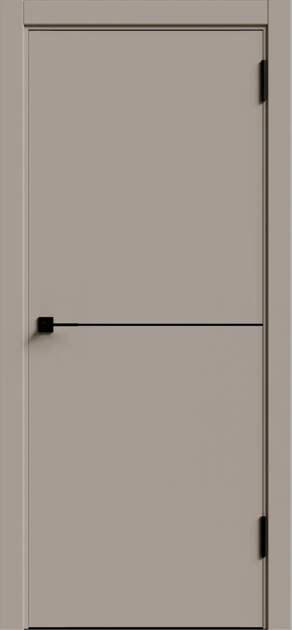 KM 1 ДГ Крим ABS черная с 4-х сторон молдинг Черный