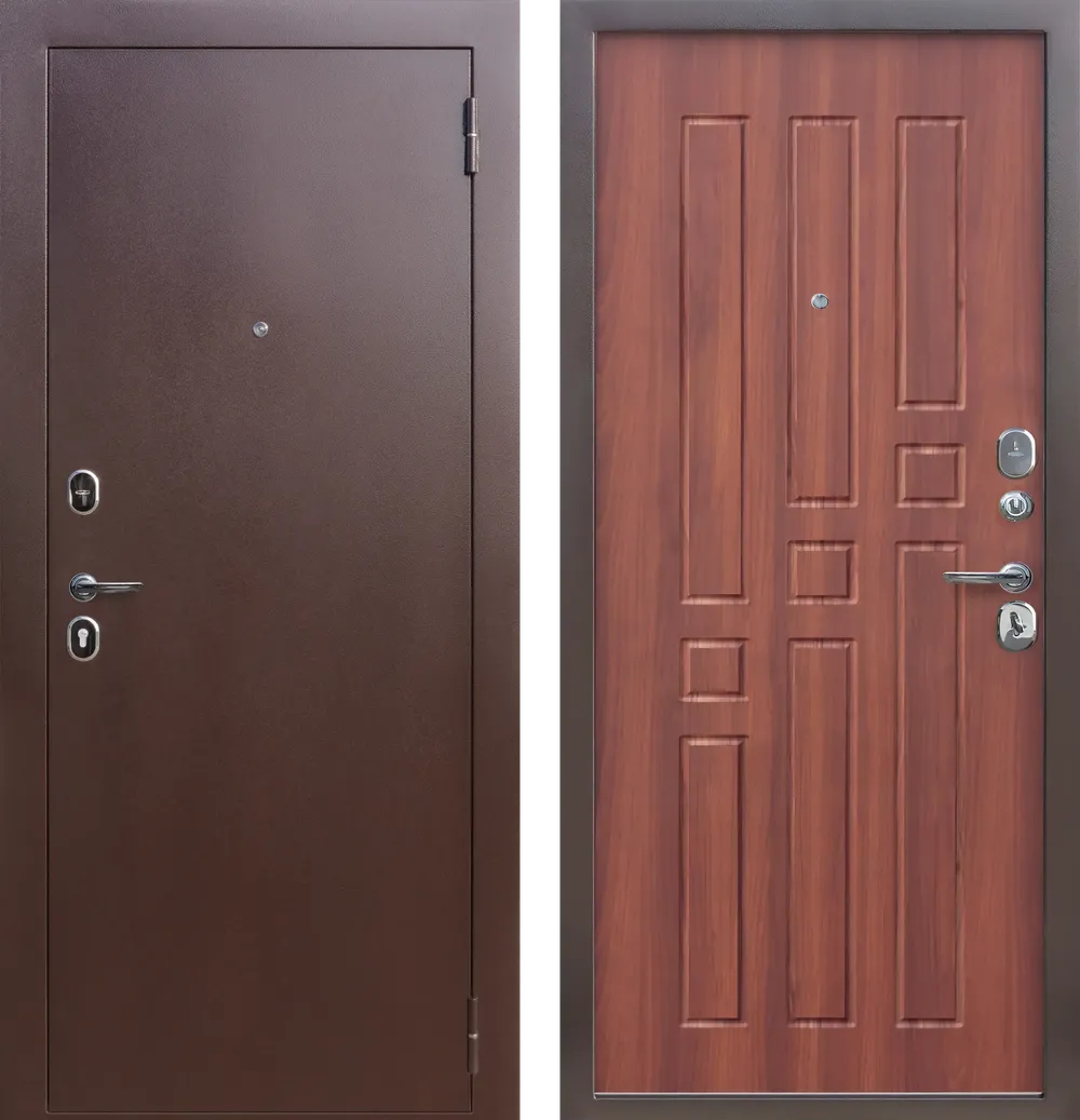 Гарда 8 мм Медный антик - Рустикальный дуб