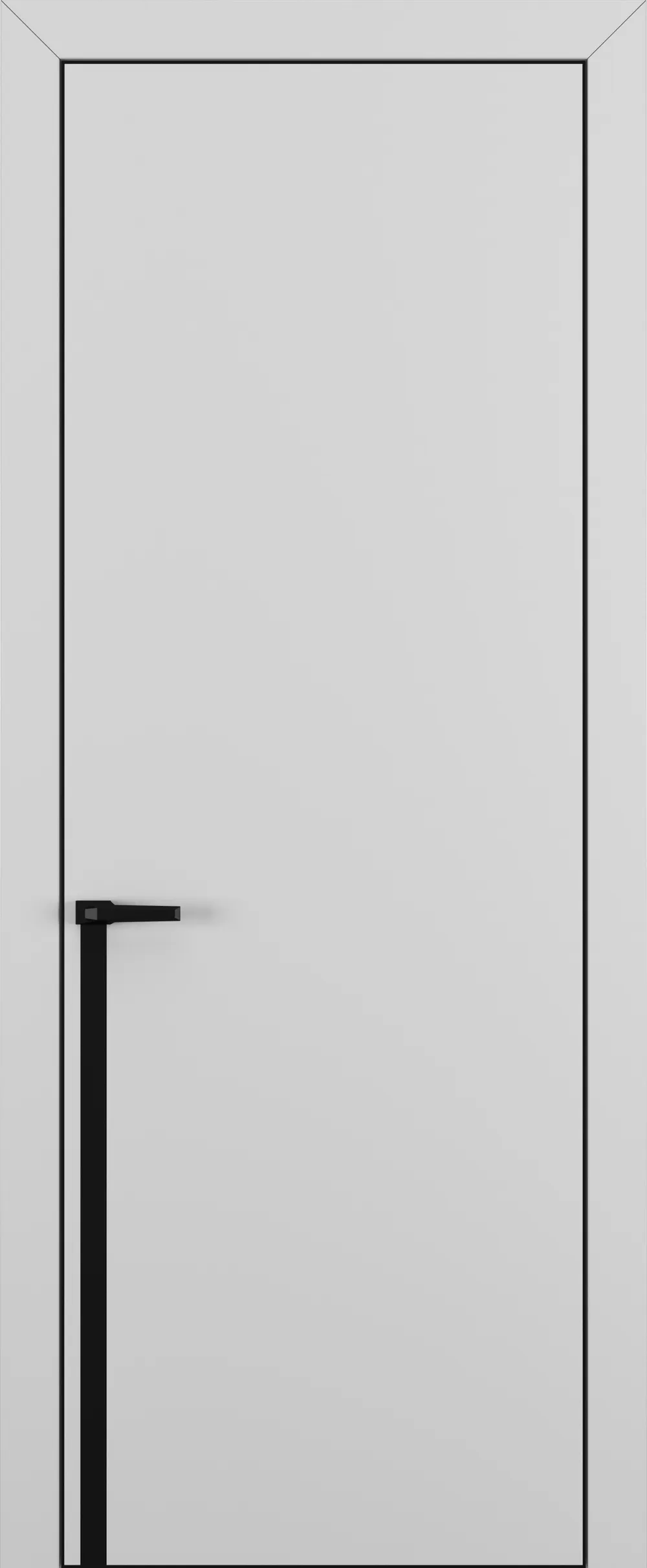 Квалитет К21 Матовый серый ALU Черная с 4-х молдинг черный (Mb)