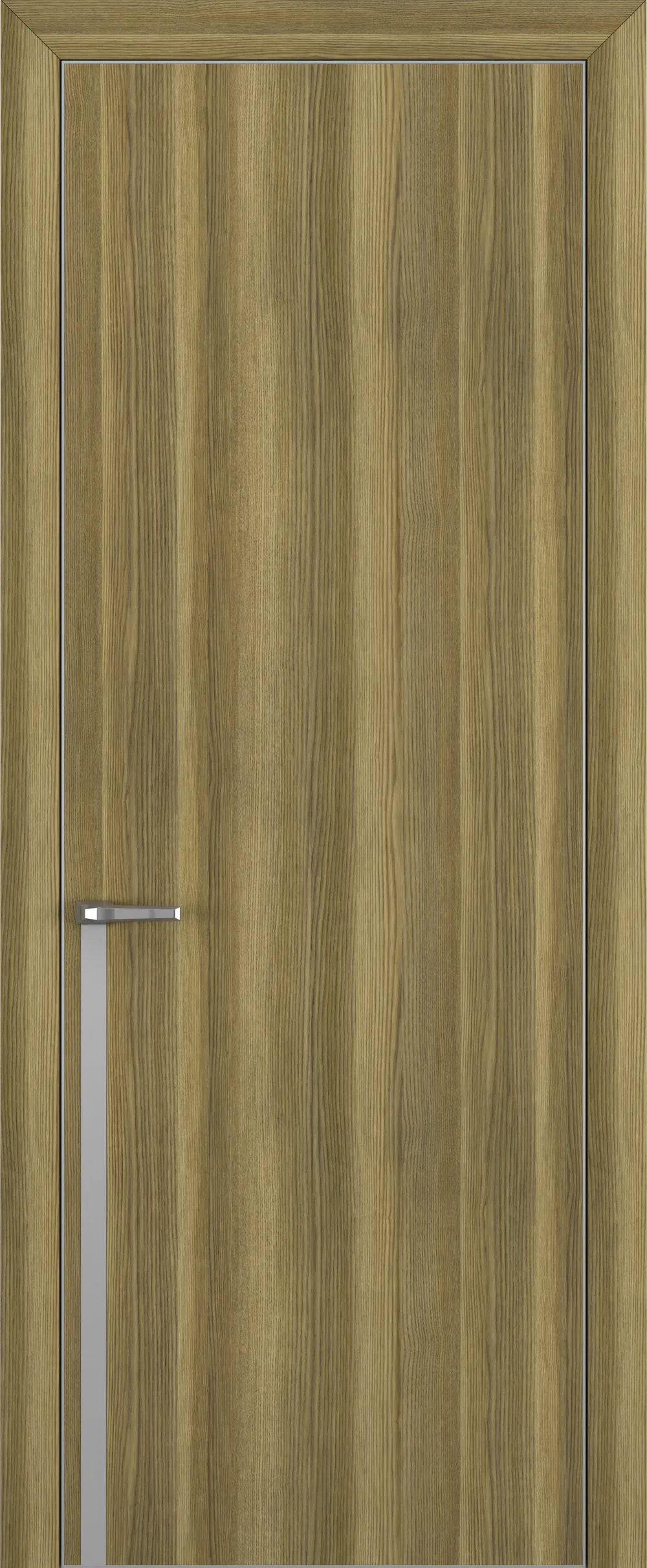 Квалитет К21 Дуб серый ALU Серая с 4-х молдинг серебро (Mh)