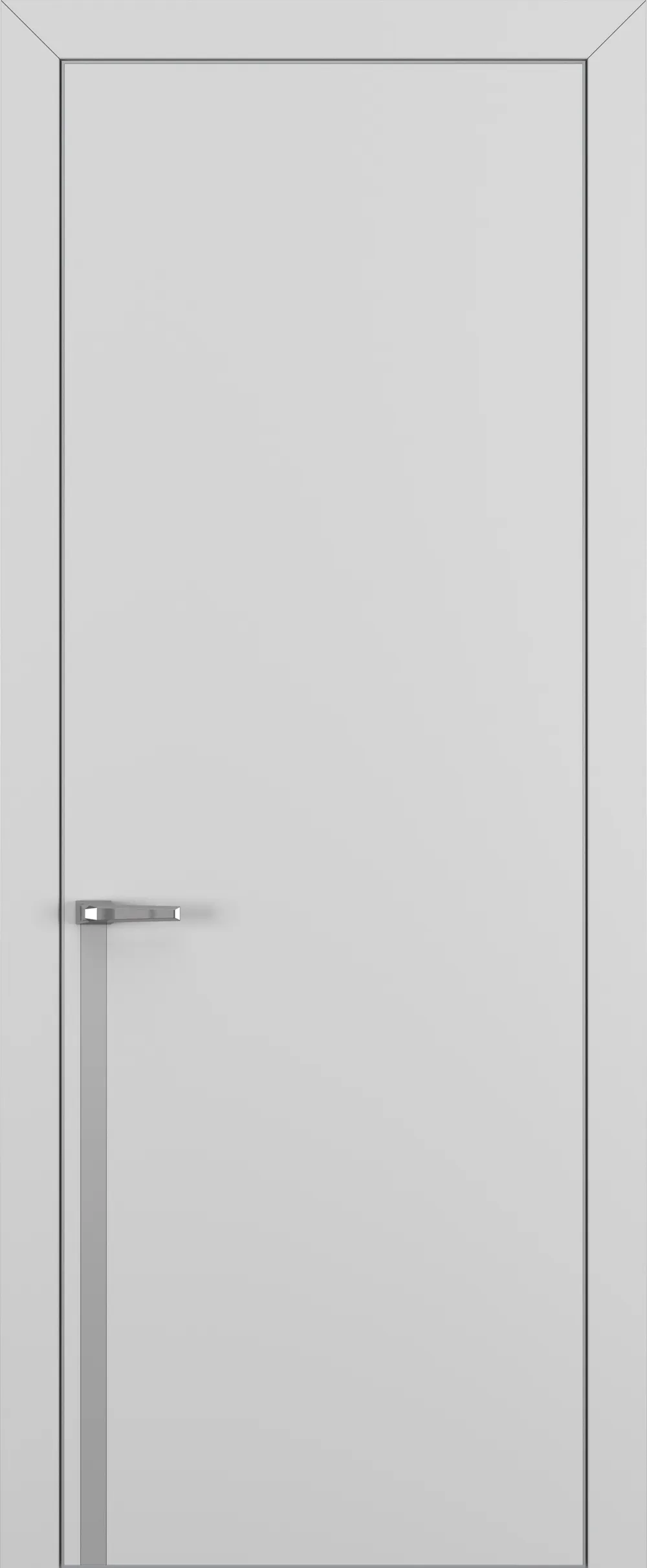 Квалитет К21 Матовый серый ALU Серая с 4-х молдинг серебро (Mh)