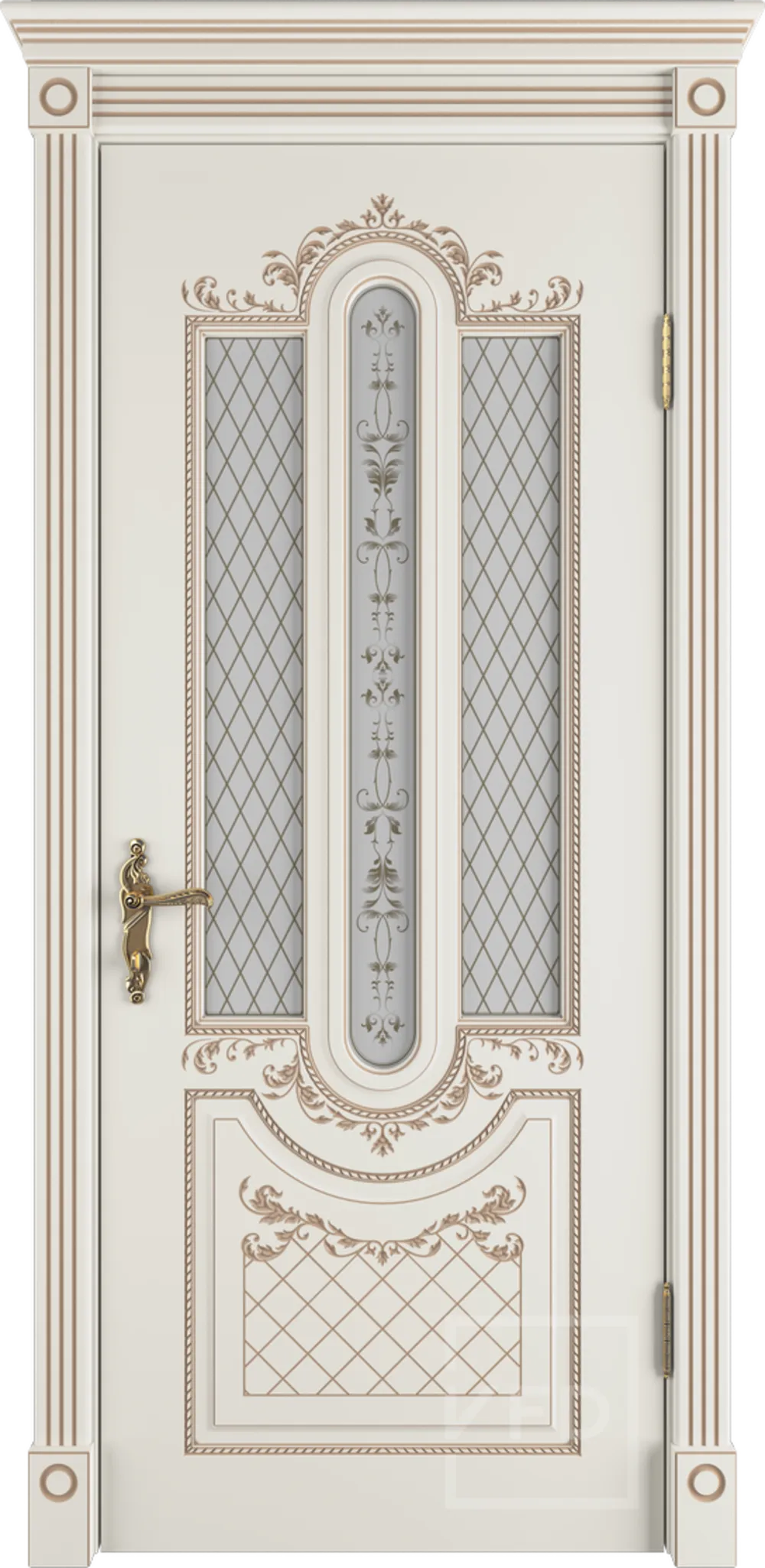 Александрия ДО 3D Art Cloud Слоновая кость эмаль пат. капучино PC