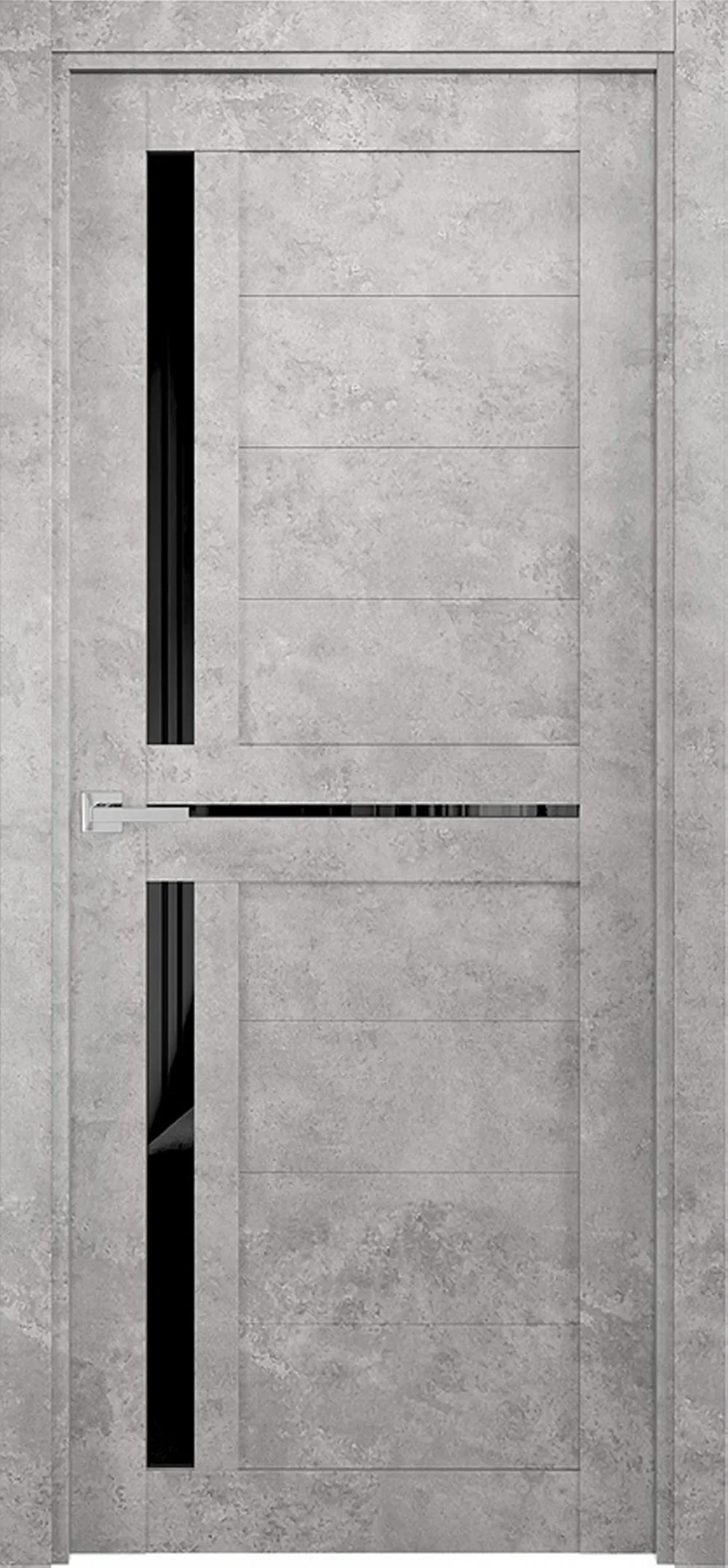 Квадро 11 ПО черный лак Бетон