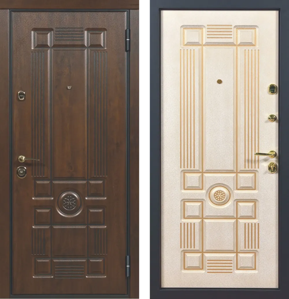 Тревизо 3К90 ХФ-14 Дуб темный - ХФ-14 Белый