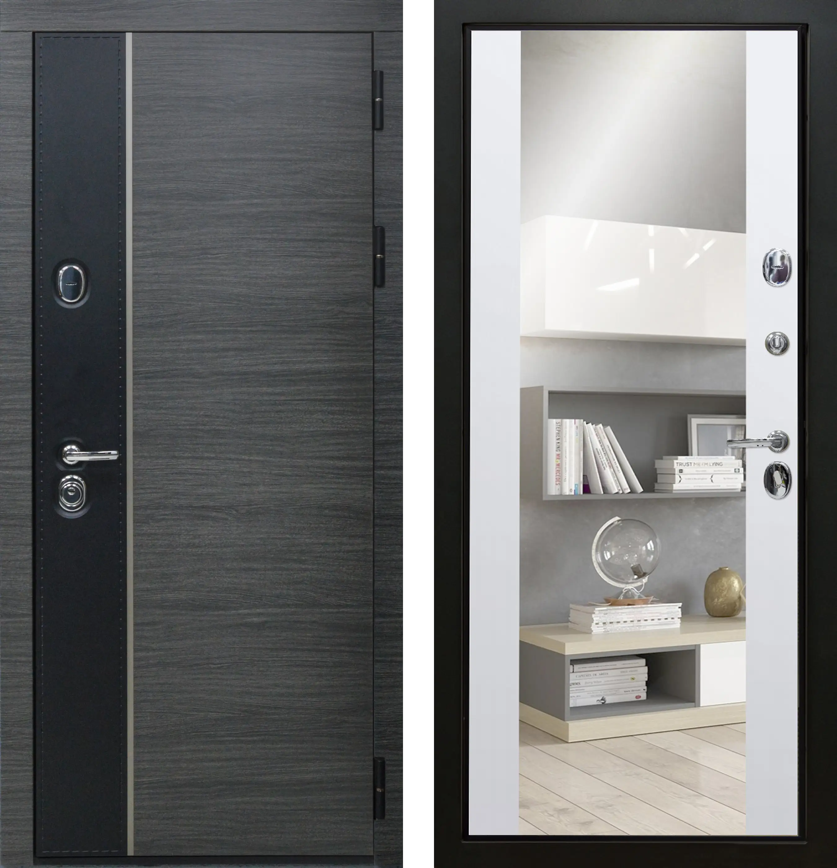 Стило ЮР9 Венге серый - ЮР10 RAL 9003