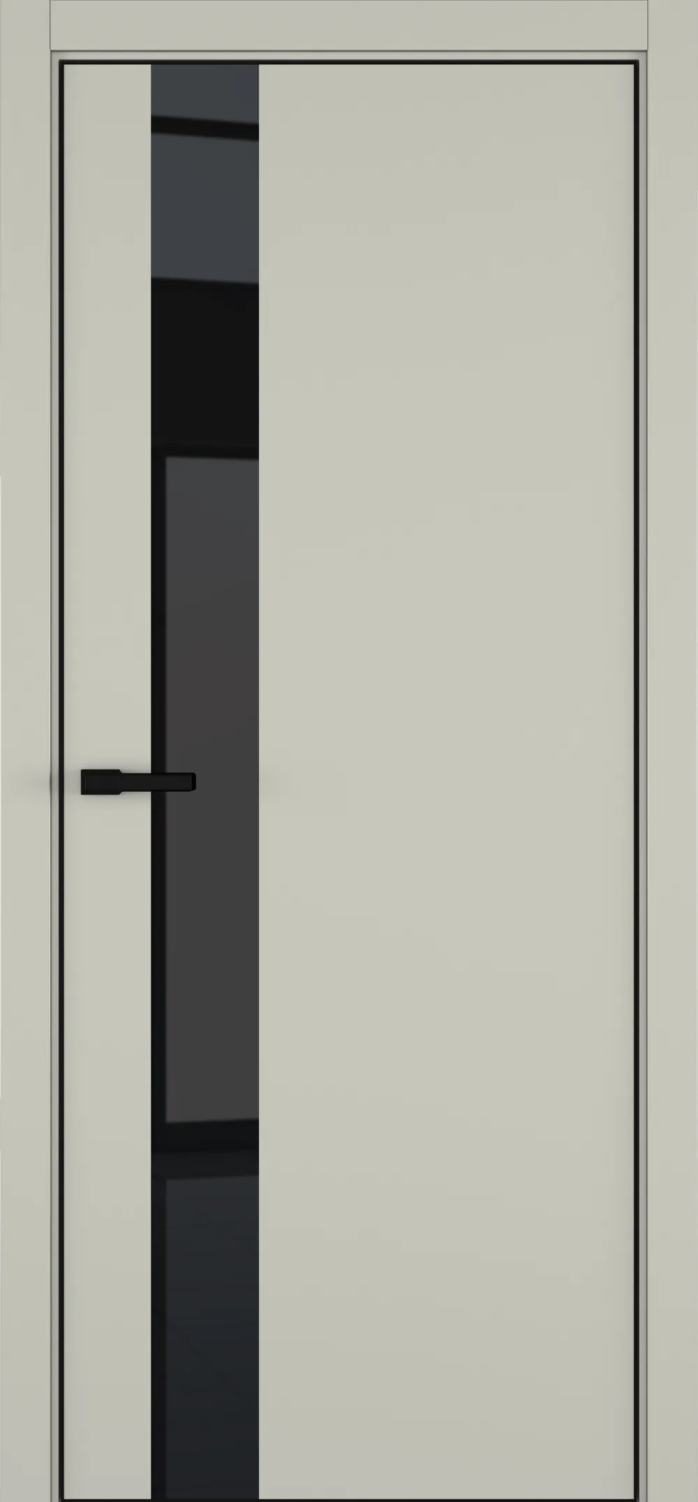 H3 ДО ART Lite черный лак RAL 7044 ALU Черная с 4-х