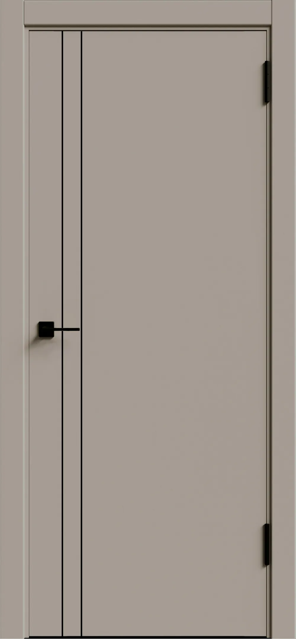 KM 2 ДГ Крим ABS черная с 4-х сторон молдинг Черный