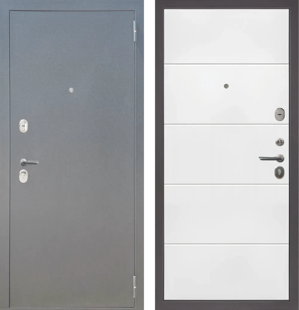 M28 металл Букле графит - ФЛ-22 Velluto Bianco AG 700