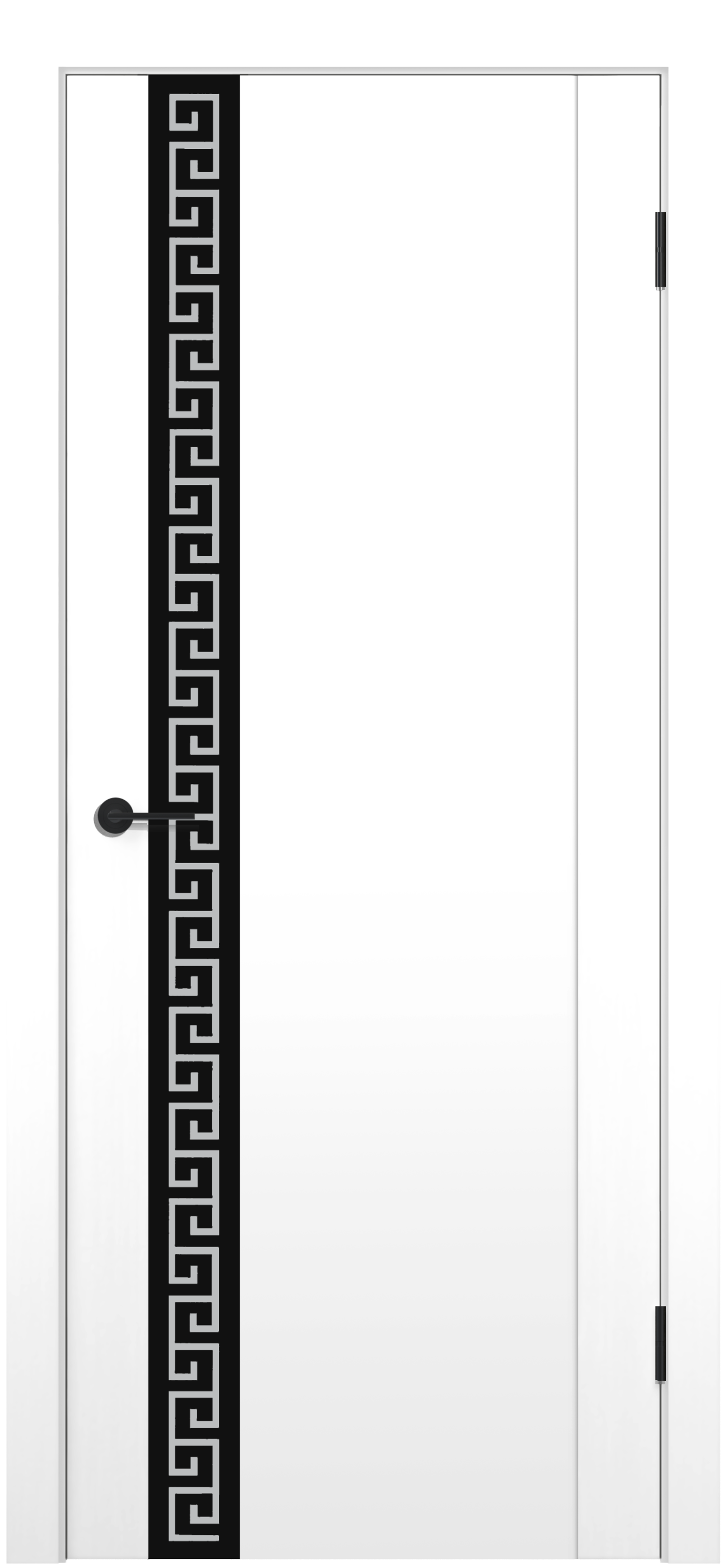 MX 13 ДО черный с рисунком Белый полипропилен