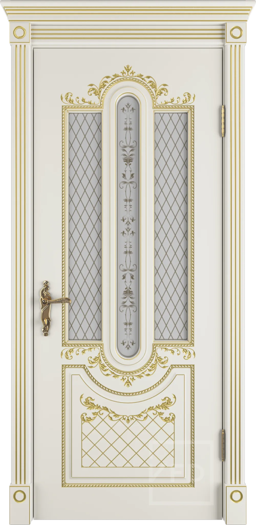 Александрия ДО 3D Art Cloud Слоновая кость эмаль пат. золото PG