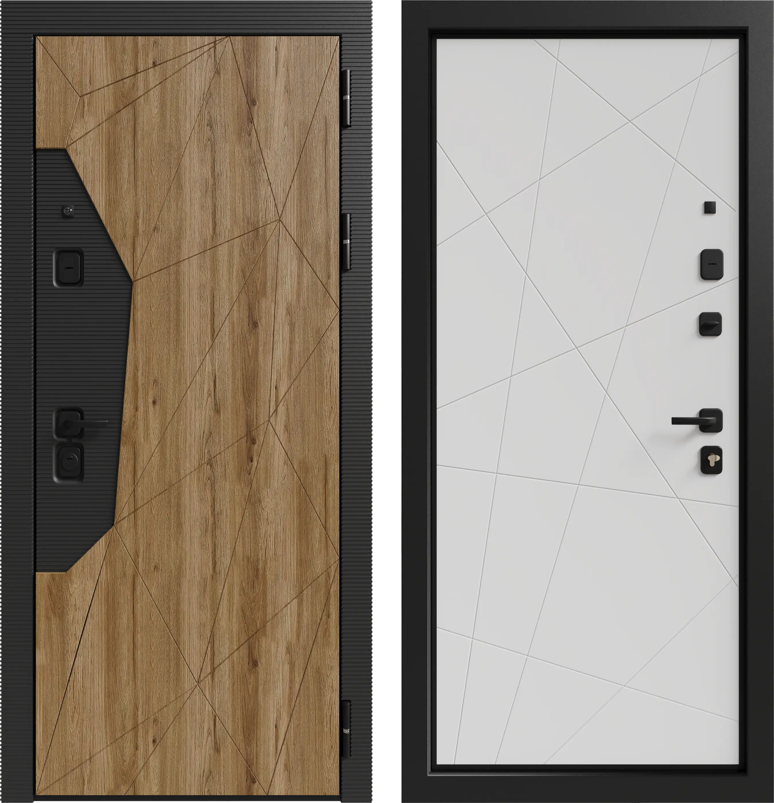 Лимана 3К90 ЮР-33 Дуб санремо - H-67 ZB Белый