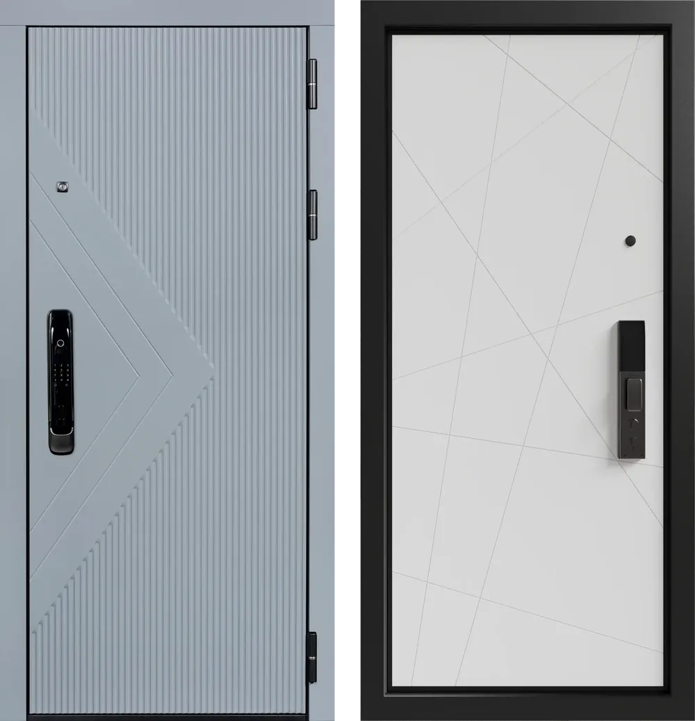 Тринити ЮР-37 RAL 7011 - H-67 ZB Белый