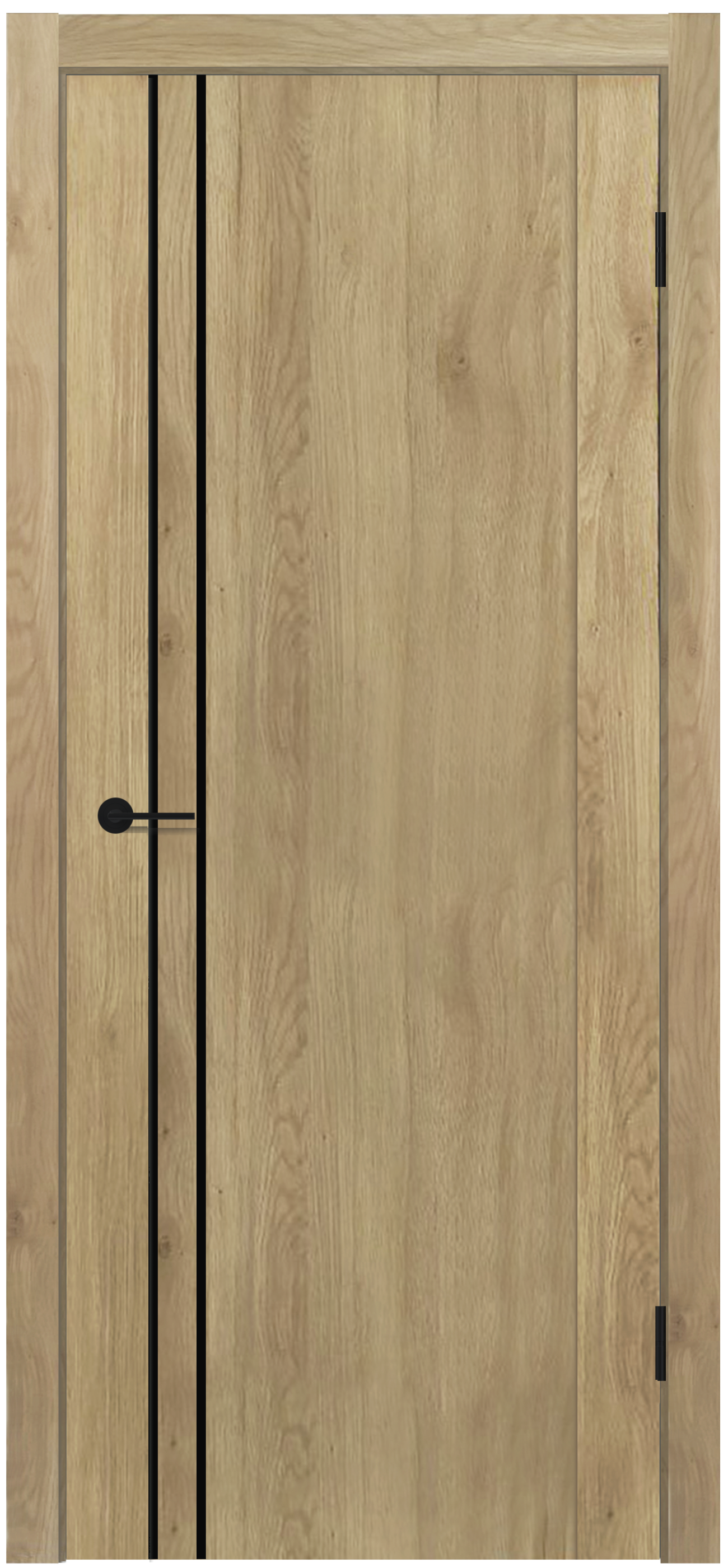 MX 5 ДГ Дуб плато Молдинг Черный