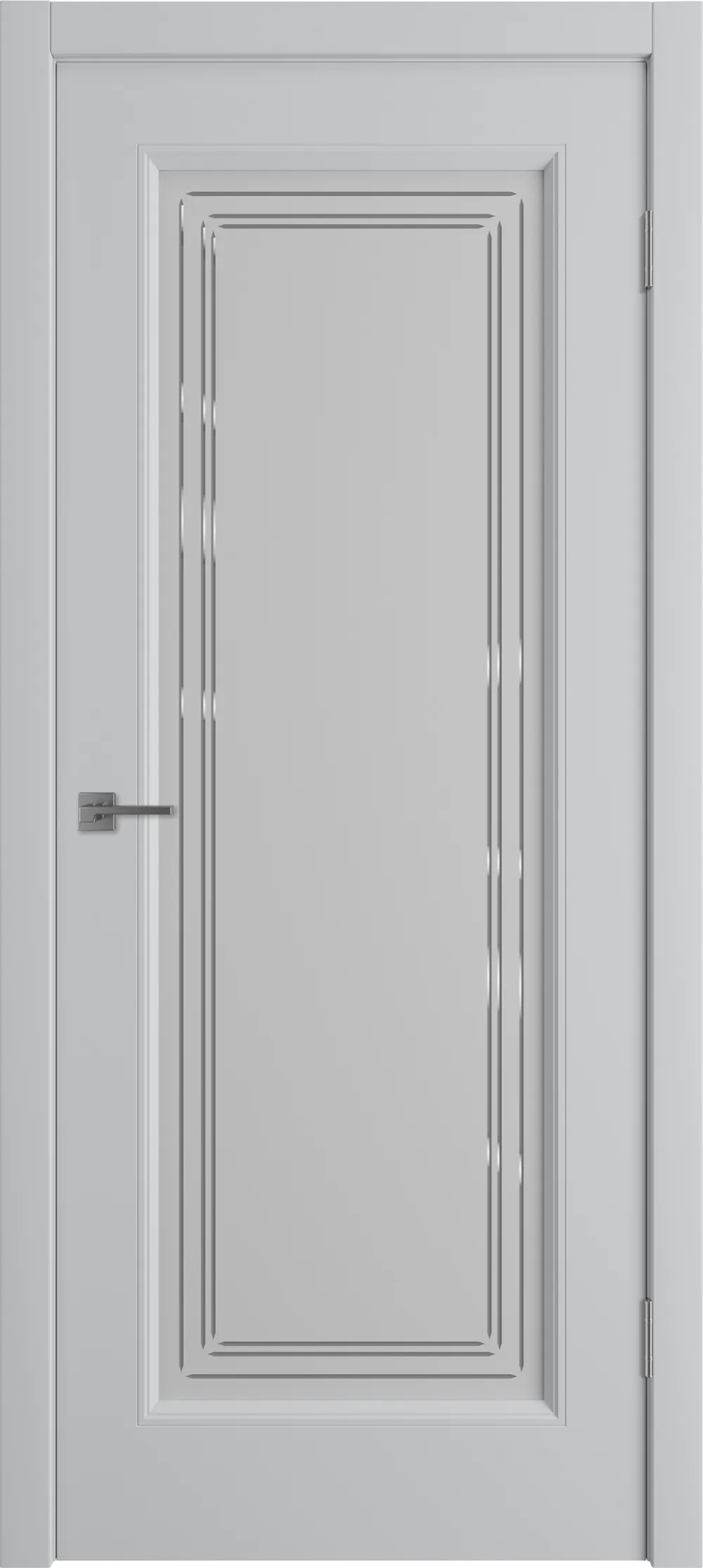 Беатрис 1 ДО мателюкс матовое с гравировкой Светло-серая эмаль