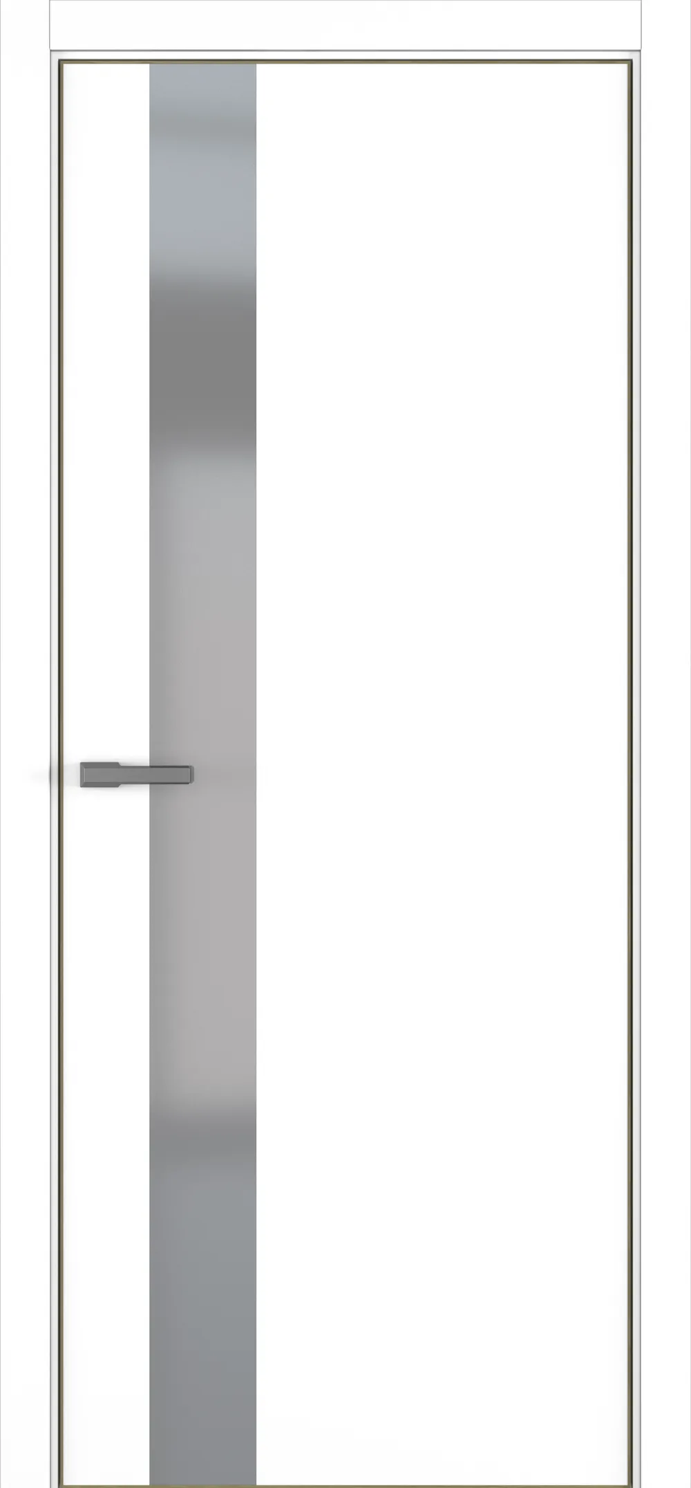 H3 ДО ART Lite серый мат. Белая эмаль ALU Золотая с 4-х