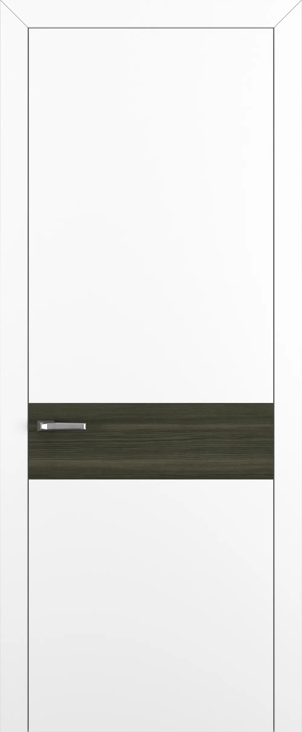 Квалитет К6 Вставка Дуб темный Белый матовый ABS