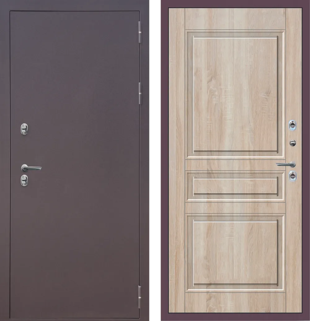 M21 ТЕРМО металл Букле опал - ФЛТ-2 Дуб Сонома светлый