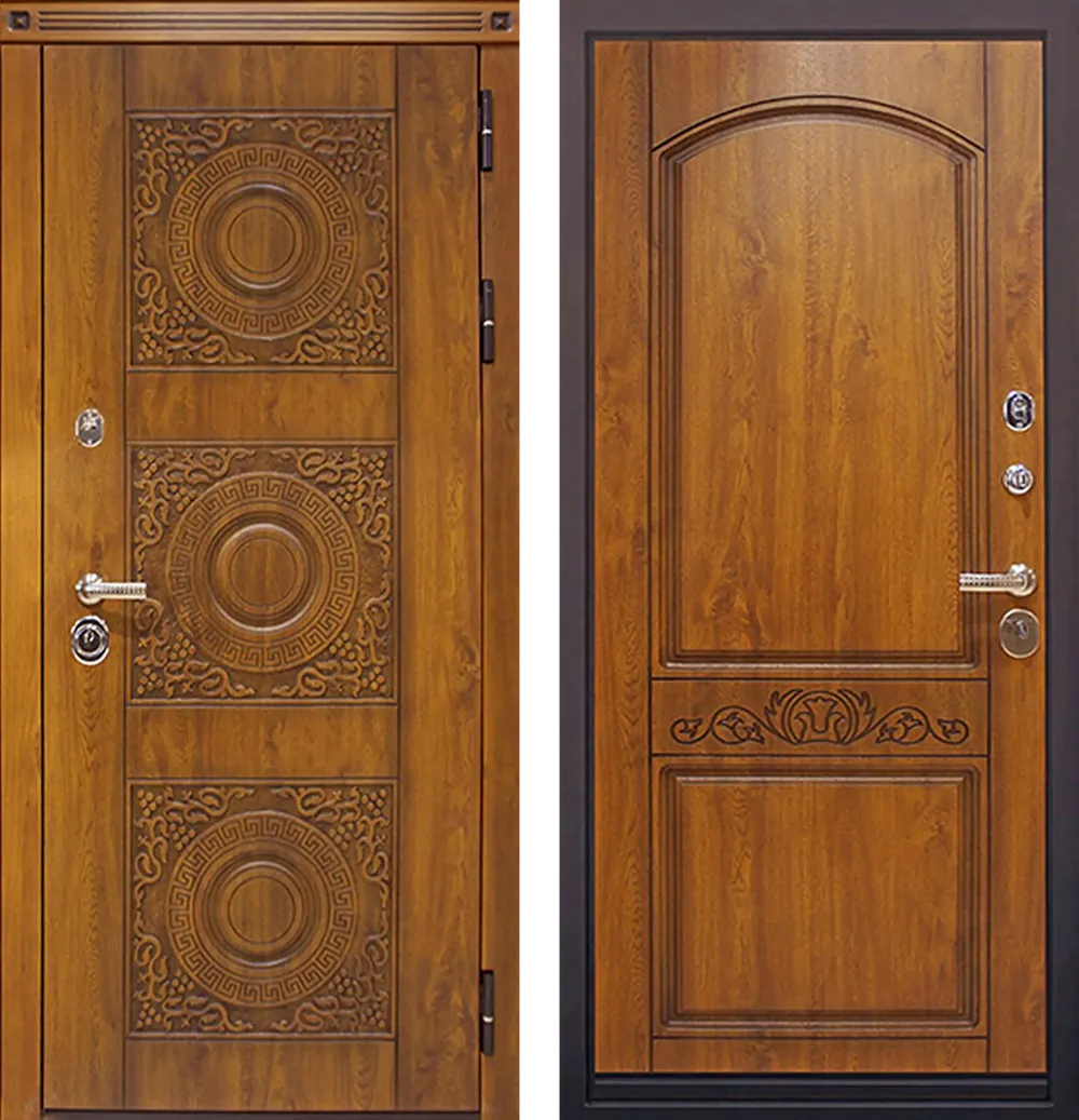 Милано мет. 3К90 ХФ-34 Дуб золотой - П-4 Дуб золотой