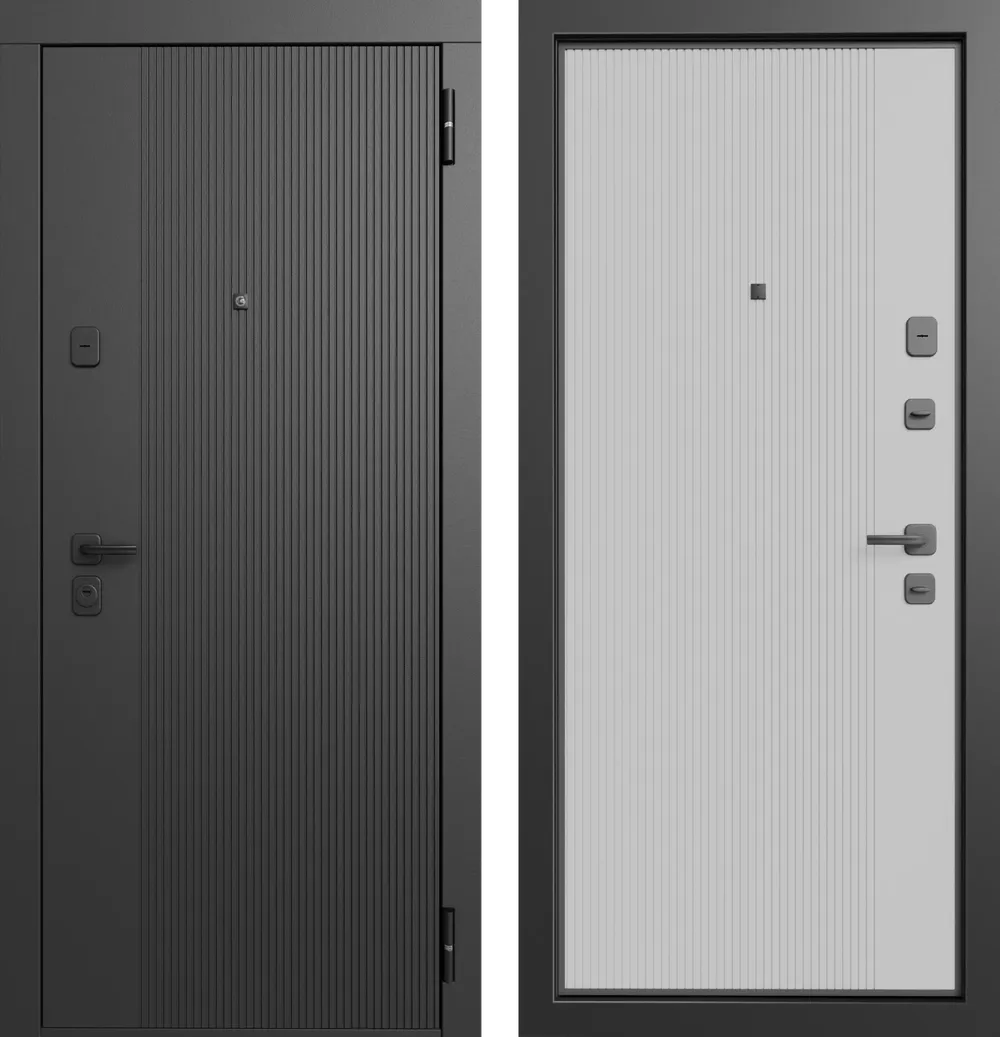 TR 6 ЮП-21 ZB 999-2 Черный кварц - ЮП-21 ZB Белый