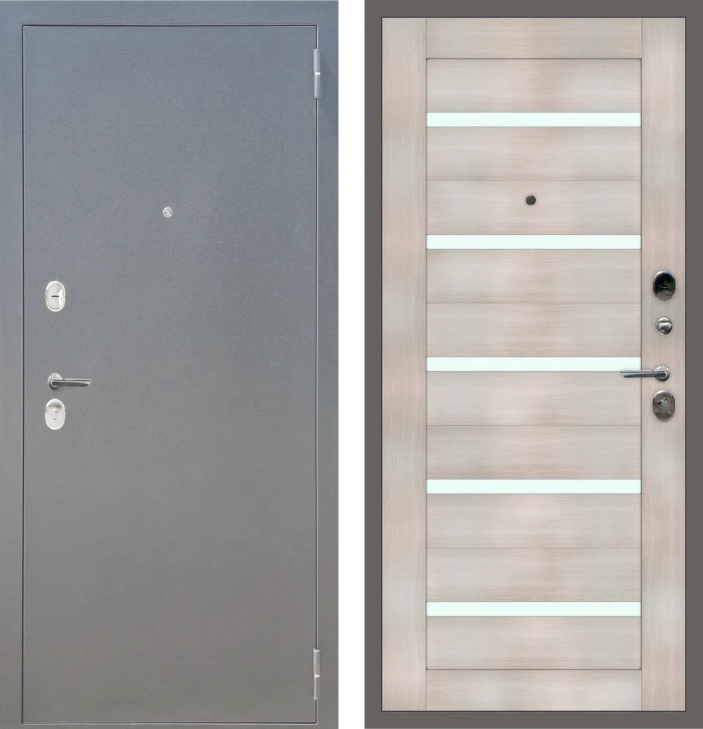 M30 металл Букле графит - СБ-1 Лиственница беленая