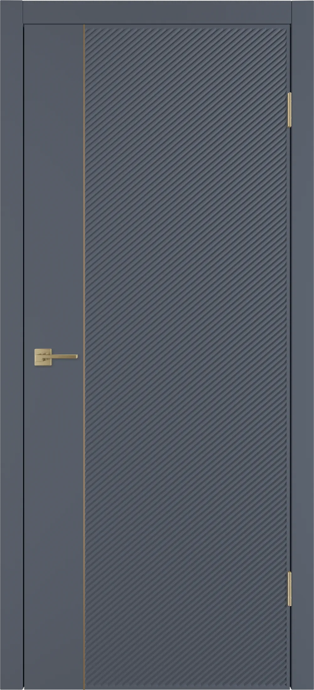 Linea DR1 ДГ Графит эмаль Молдинг Золото