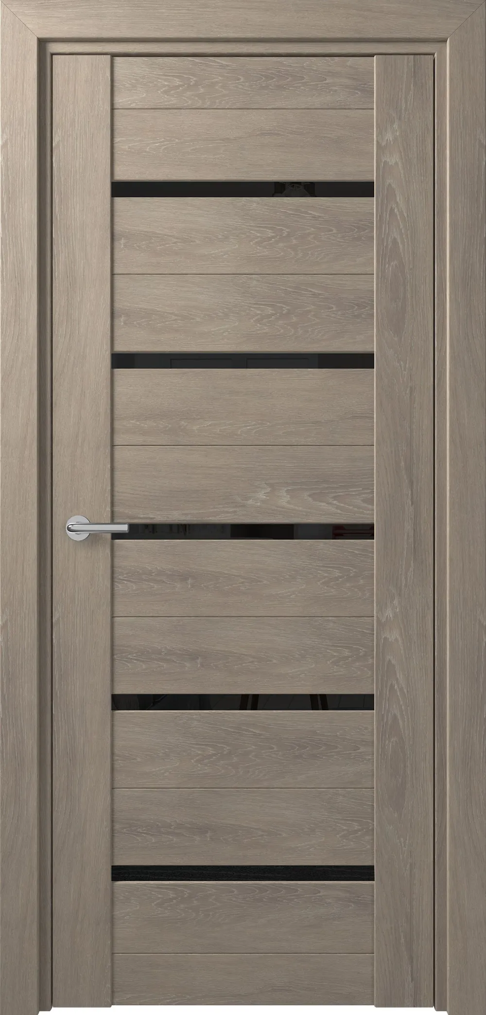 D11 DEFORM ДО черный лак Дуб шале седой