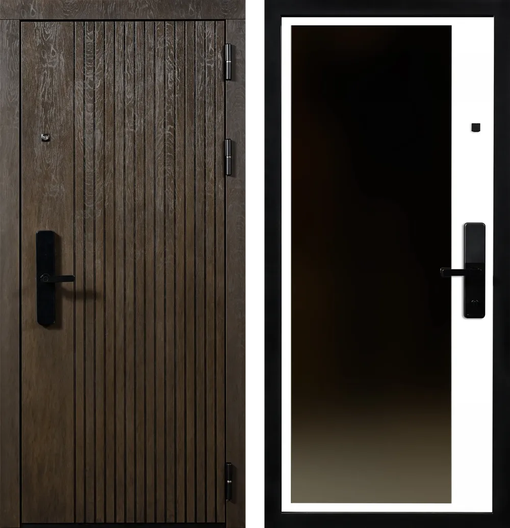 Акцент 3К90 ЮР-38 ХардВуд лунный (MPD101) - ЮР-42 зеркало ZB Белый