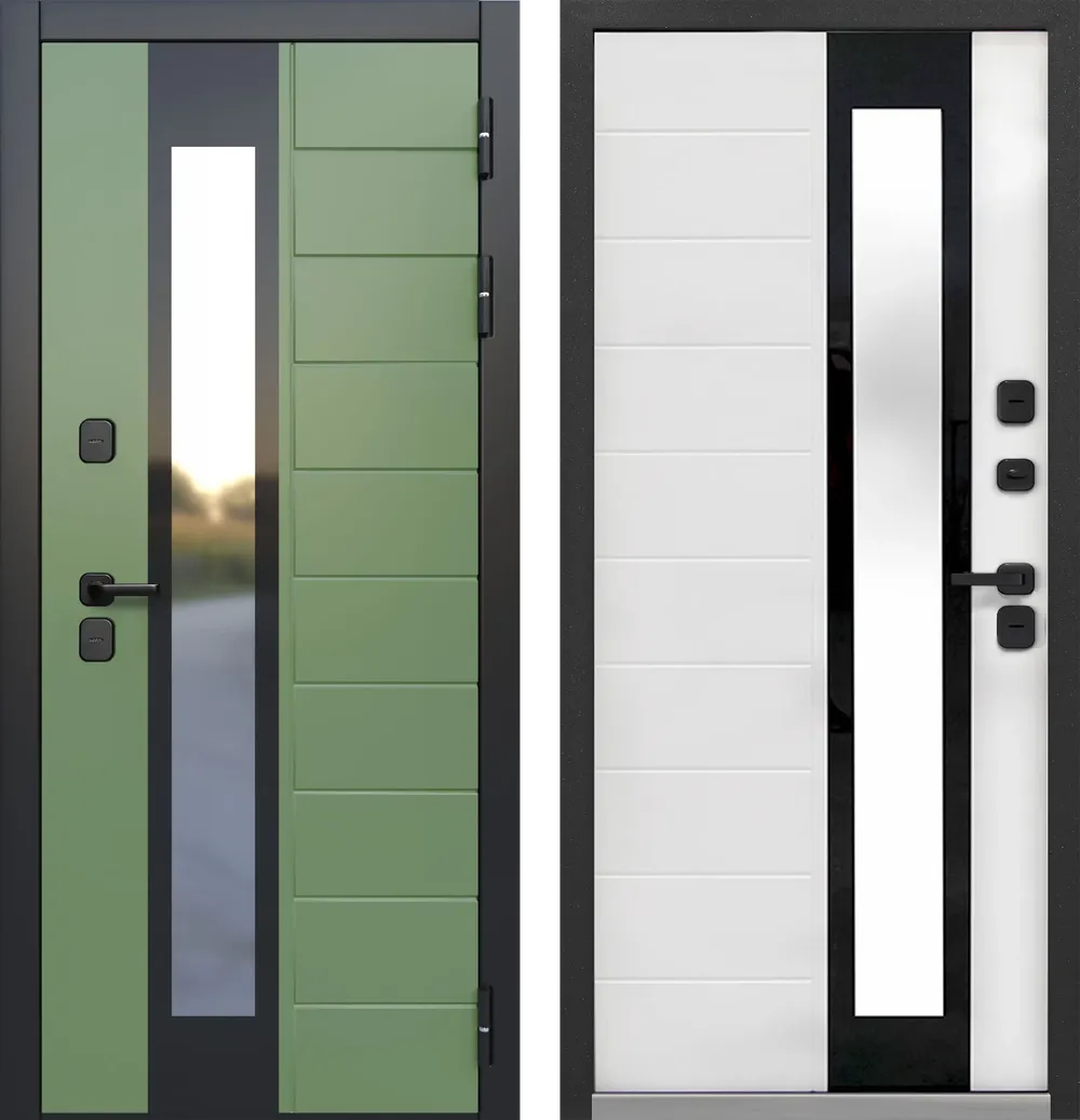 Luxor Termo 5 Эмаль зеленая - Эмалит белый