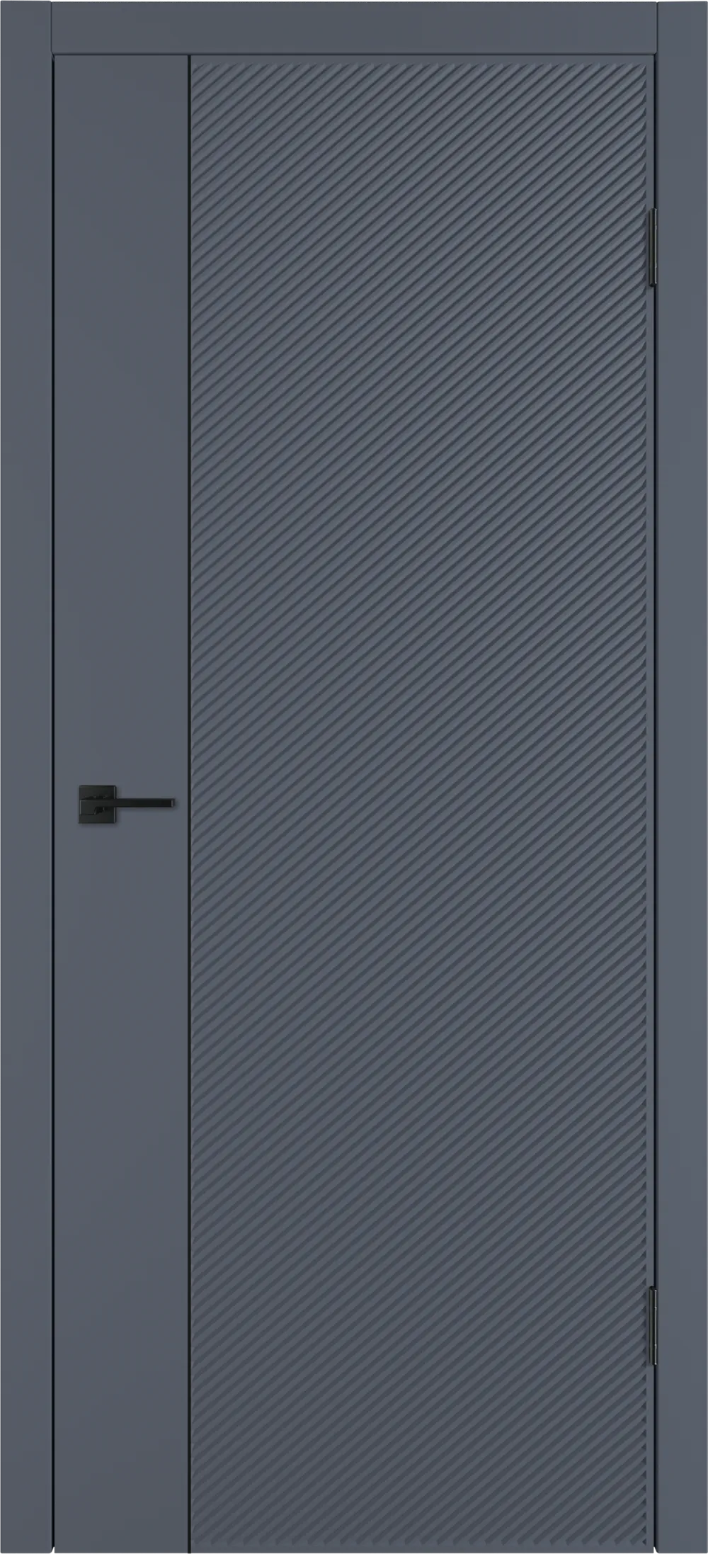 Linea DR1 ДГ Графит эмаль Молдинг Черный