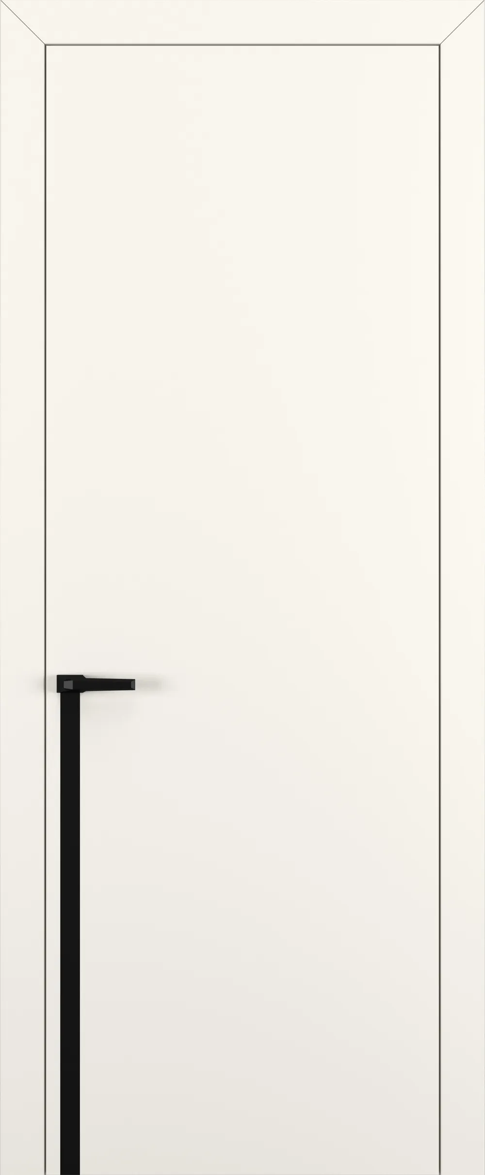 Квалитет К21 Молочный матовый ABS молдинг черный (Mb)