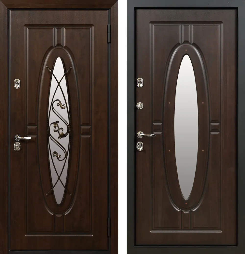 Монарх 3К90 П-54(окно) Дуб темный - П-54(окно) Дуб темный