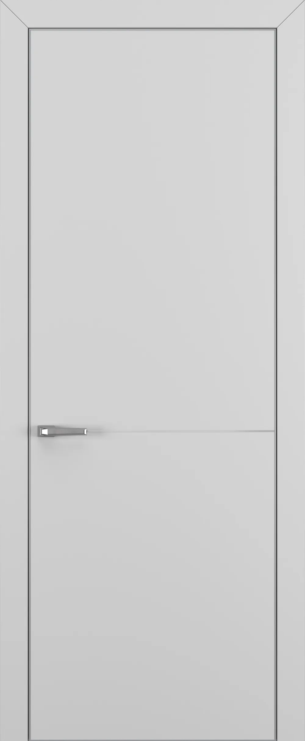 Квалитет К10 Матовый серый ALU Серая с 4-х молдинг серебро (Mh)