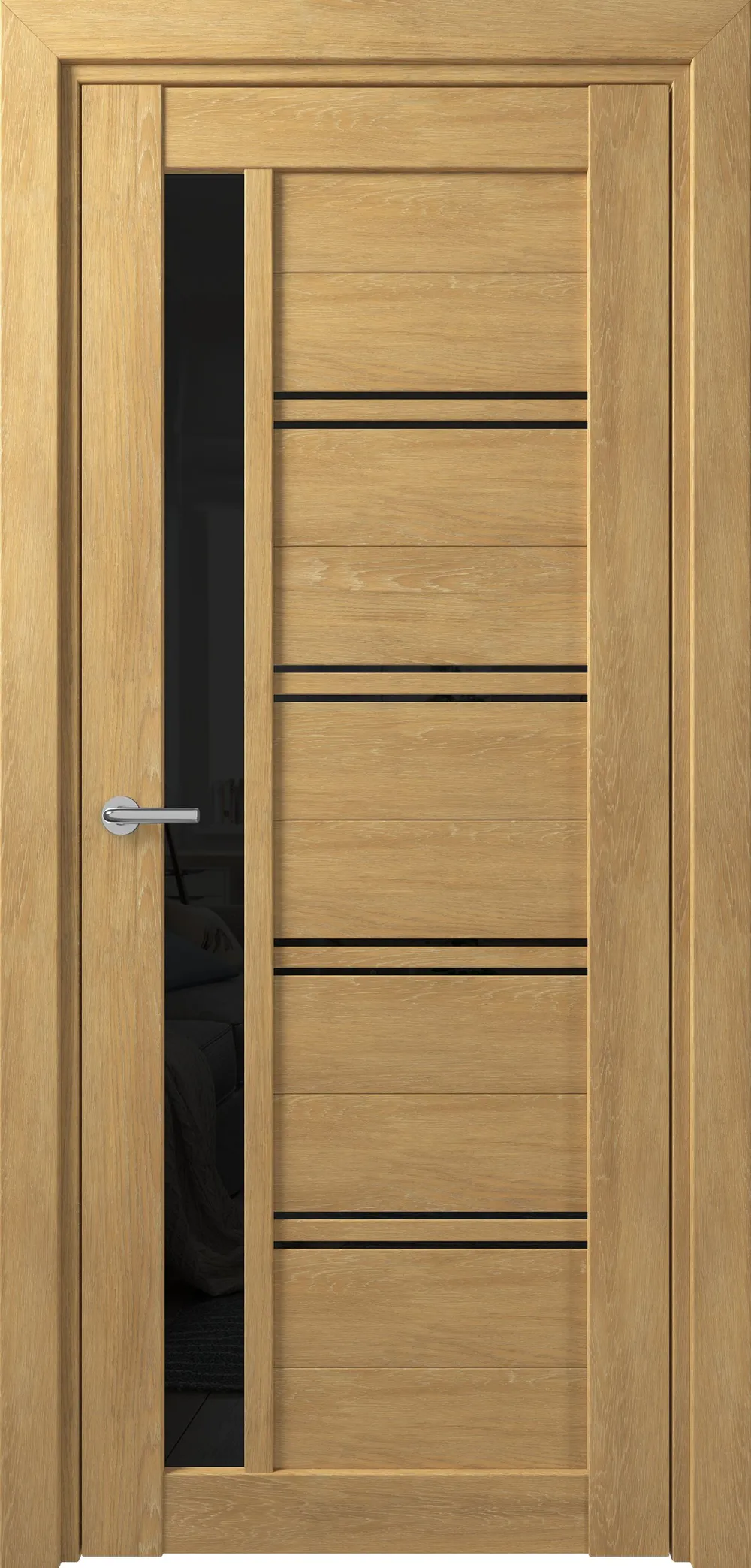 D19 DEFORM ДО черный лак Дуб шале натуральный