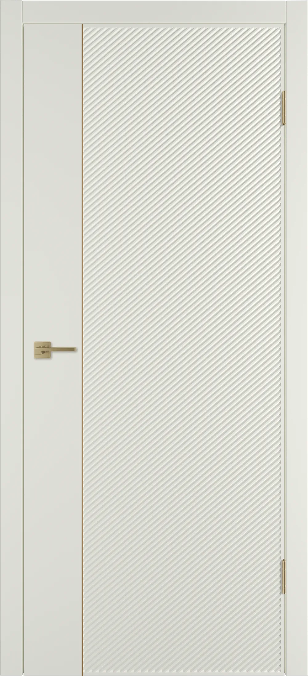 Linea DR1 ДГ Магнолия эмаль Молдинг Золото