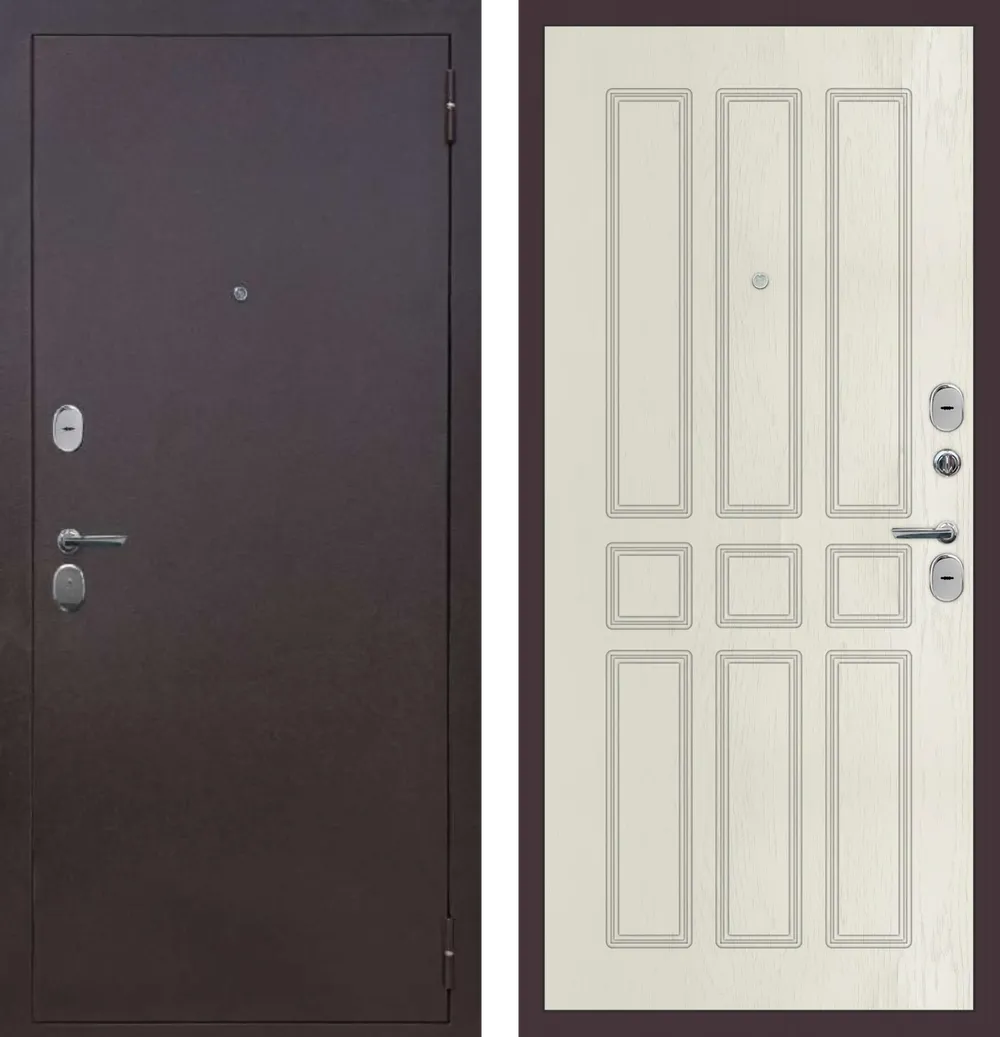 M32 металл Медный антик - ФЛ-81 Белый ясень