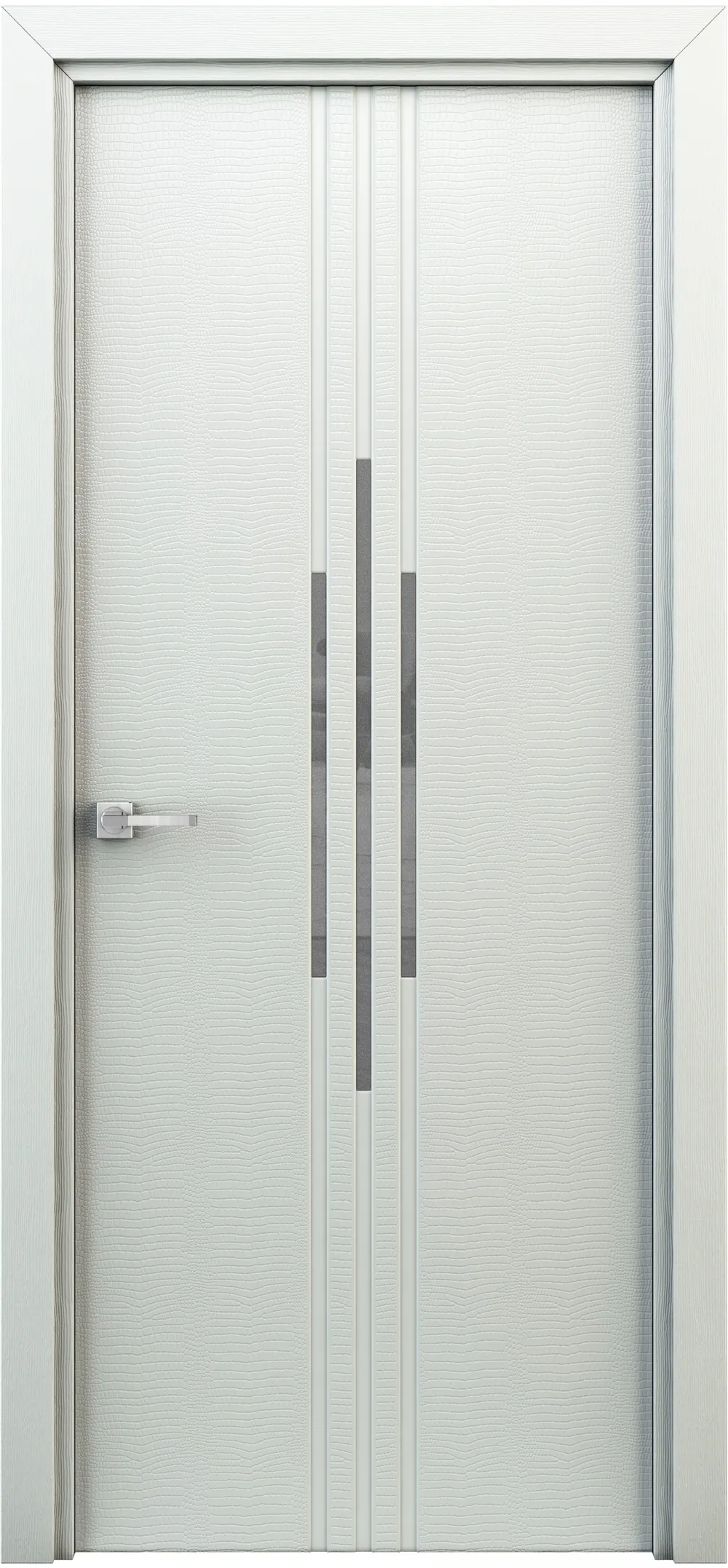 Сафари 2 ПО стекло черное Белый