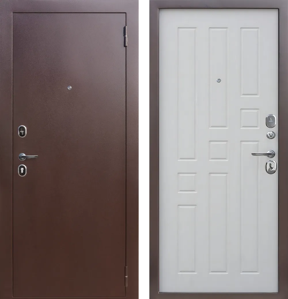 Гарда 8 мм Медный антик - Белый ясень